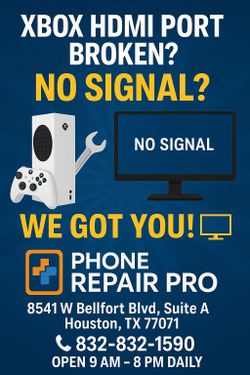 Xbox HDMI Port Broken? No Signal? We Got You! 🔧📺