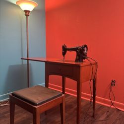 Antique Singer sewing machine