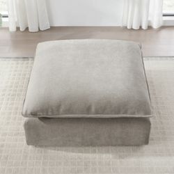 Brand new factory wrapped large sofa ottoman - beige