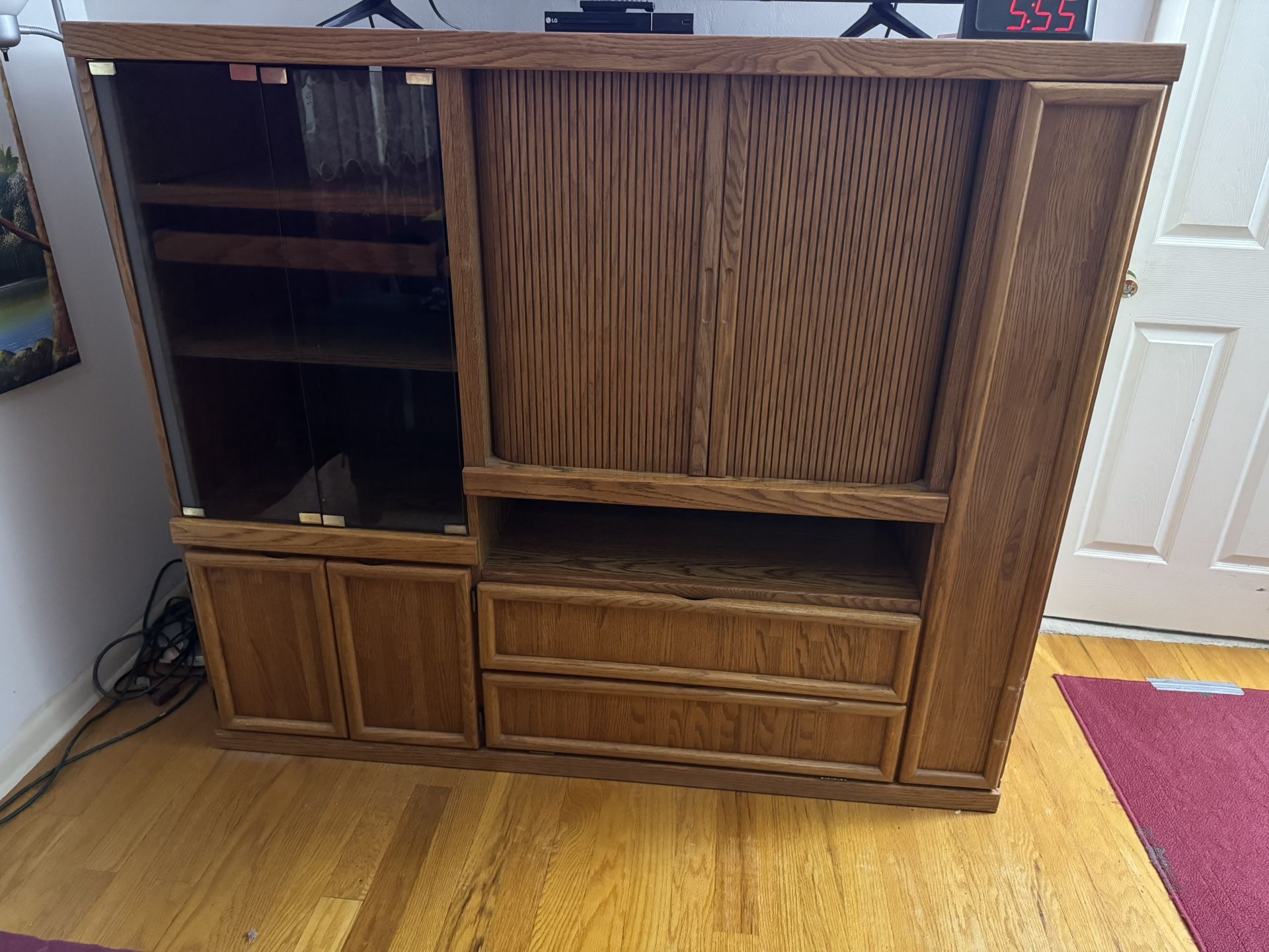 Tv Stand With Storage / Entertainment Center