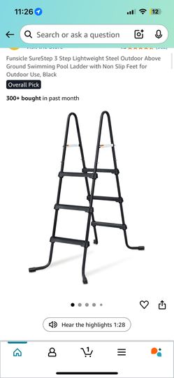 36” Pool Ladder