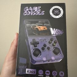 Purple Game Console 