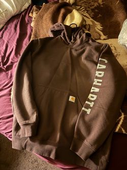Carhartt Logo Sleeve Pullover Hoodie