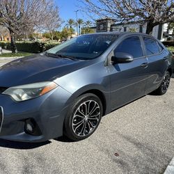 2014 Toyota Corolla Type S Reliable & Fuel Efficient