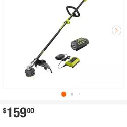 Ryobi 40v Weed eater