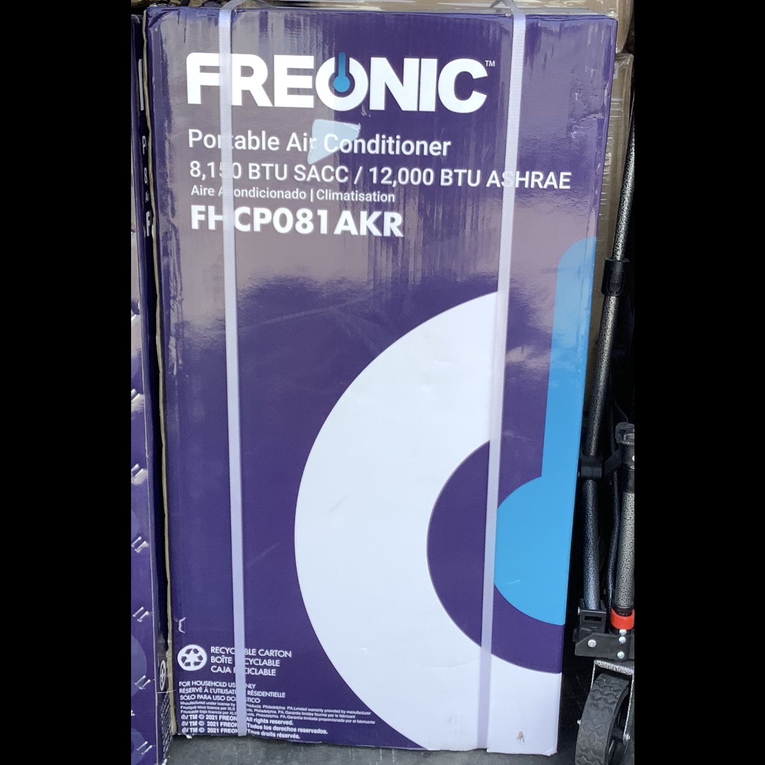 Freonic 12000 Btu Portable Air Conditioner For 400 Square Feet