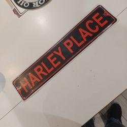 Harley Davidson  Metal Wall Decor 