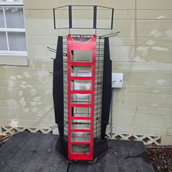 Garage storage rack or game room snack rack