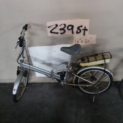 Foldable motorized bike