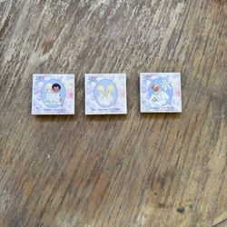 PRECIOUS MOMENTS ~2000~Set Of 3~Ceramic Tile Magnets
