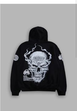 DARC SPORT STONE COLD RIDDICK "PIERCE" HOODIE IN BLACK MEDIUM
