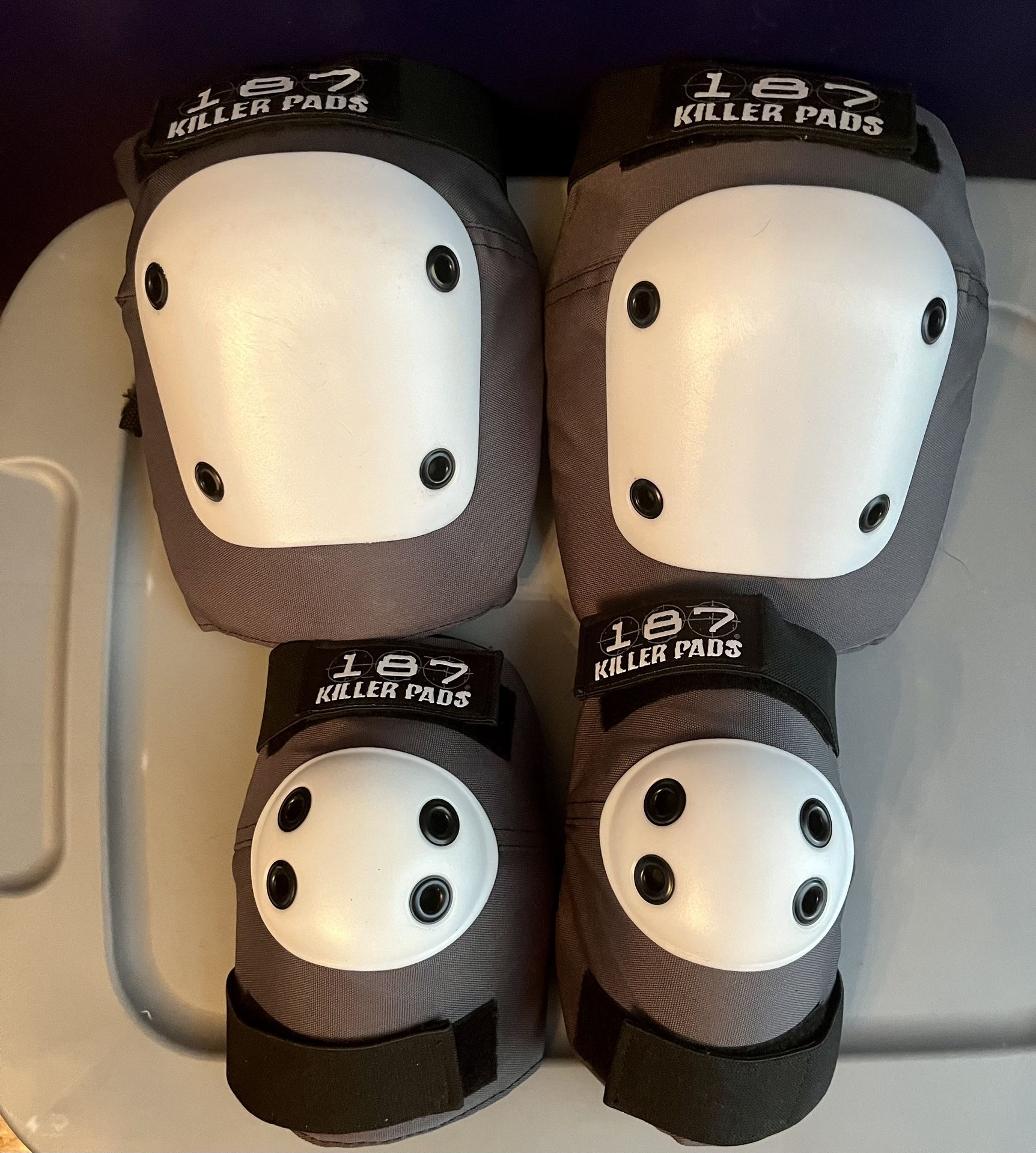 187 Skate Pads Knees and Elbows 