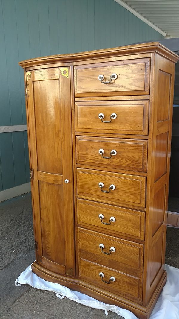 Antique Armoire Dresser For Sale In El Cajon Ca Offerup