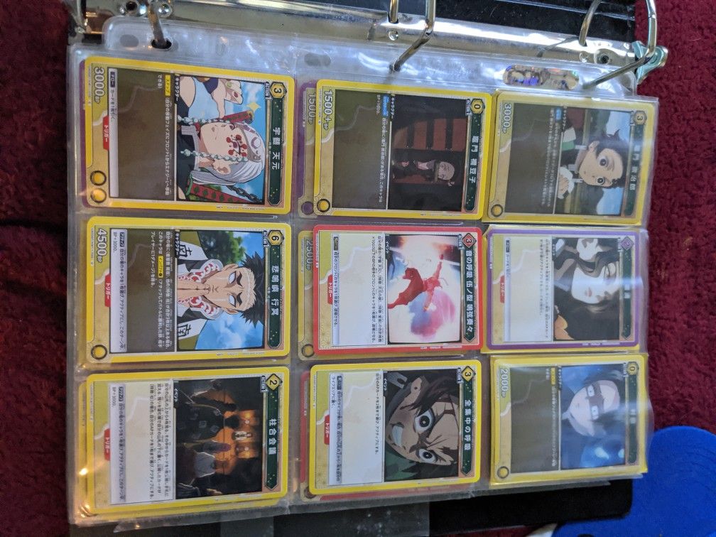 Demon Slayer Playing Card Binder