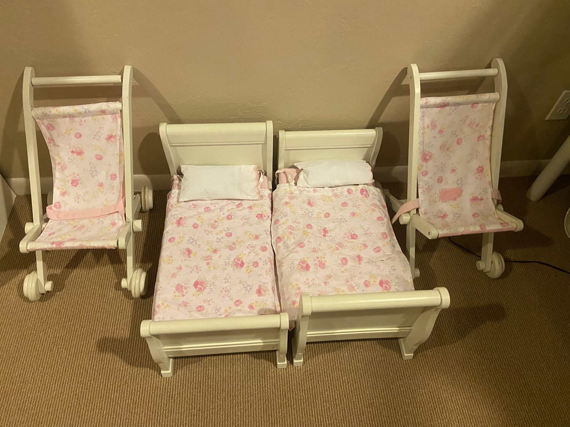 American Girl Doll Beds And Strollers