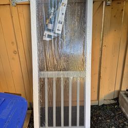 White Screen Door