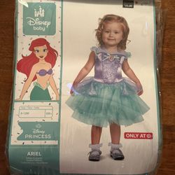 Disney Baby Princess Ariel Costume 6-12M