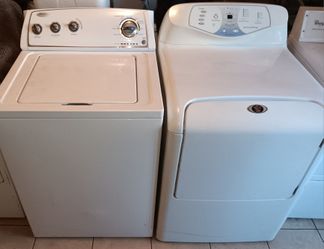 Whirlpool Washer and Maytag Gas Dryer