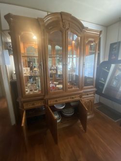 Oak Armoire -Excellent Condition  $300 