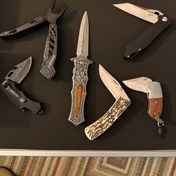 Lot of knifes