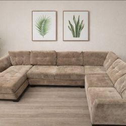 Sectional Large U-Shaped Sectional Sofa – Made in Mexico