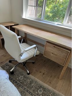 Desk with drawers