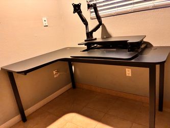 60-inch L-shape Desk
