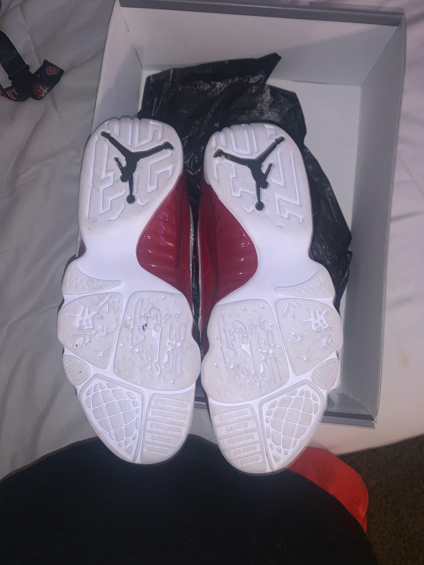 Jordan 9s Retro White/Black-GymReds for Sale in Oakley, CA - OfferUp