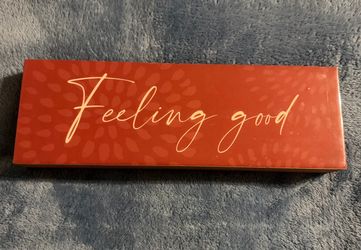 Real Living “Feeling Good” Decorative Wall Plaque – 12”