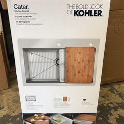 Kitchen Sink Kohler 33L X 22W X 9” D