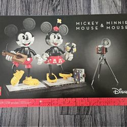 LEGO Disney 43179 Mickey Mouse & Minnie Mouse Buildable Characters NEW & SEALED