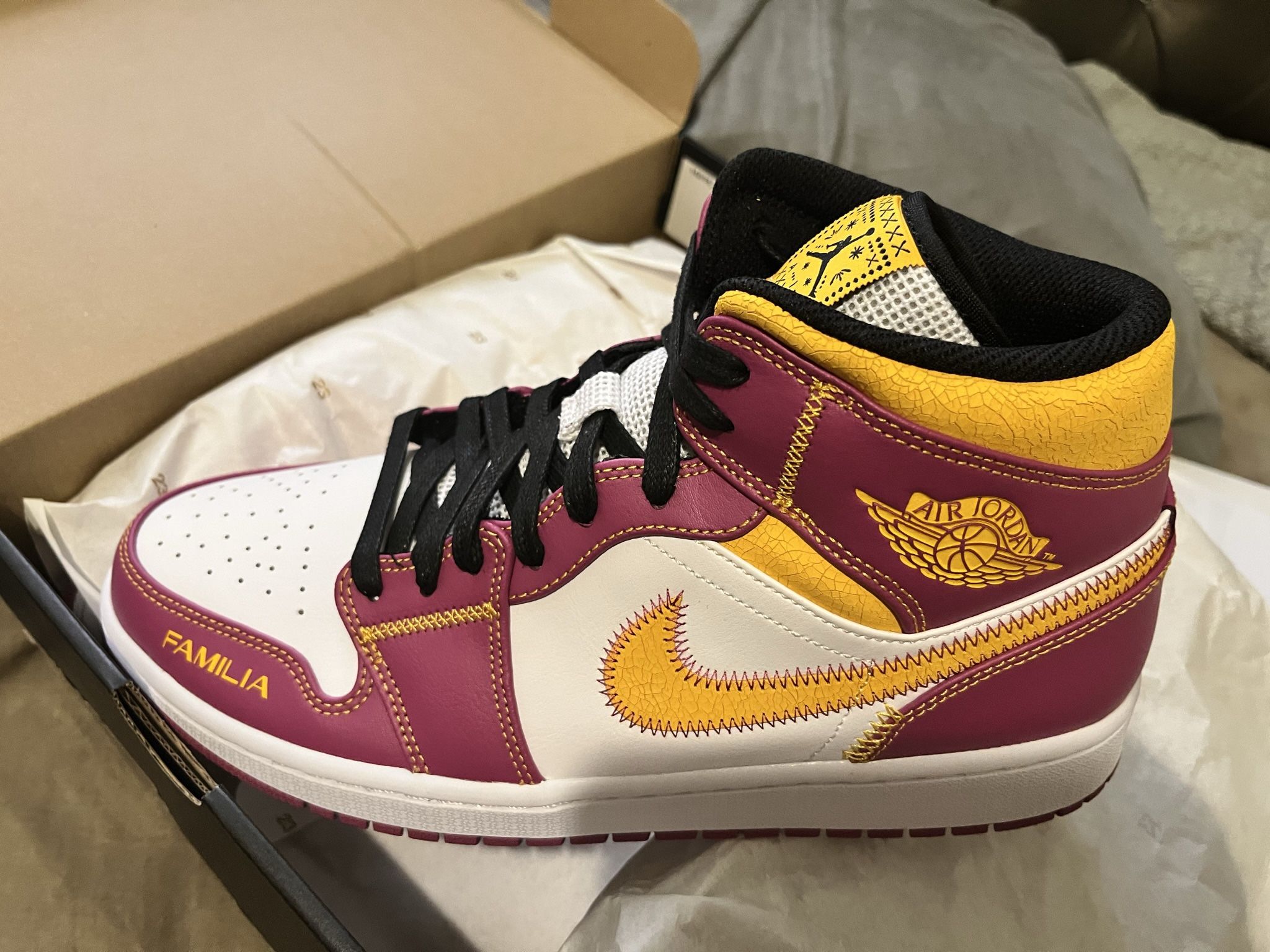 Jordan 1 Mid Day Of The Dead