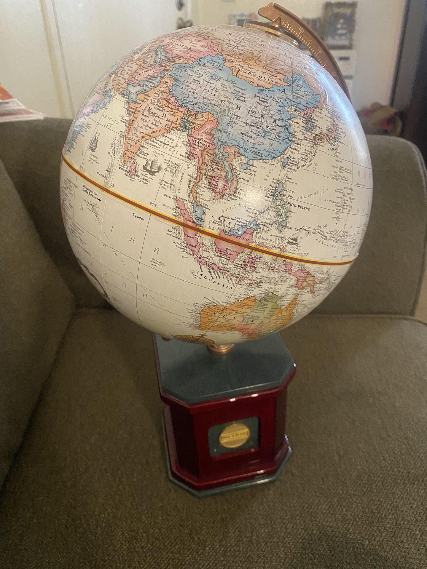 12”world Classic Mapa Mindy