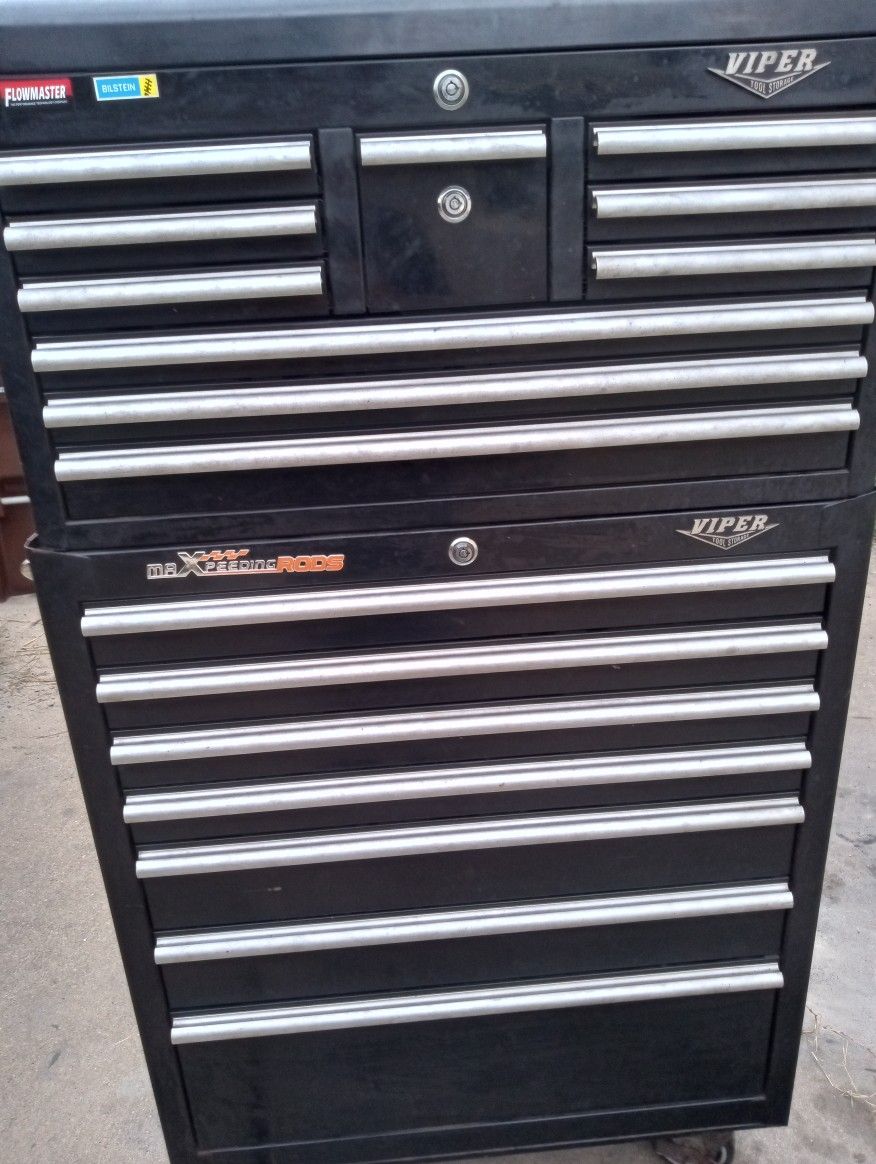 Viper Tool Storage Box Top And Bottom Piece