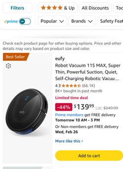 Robot Vac New In Box. In S.W.