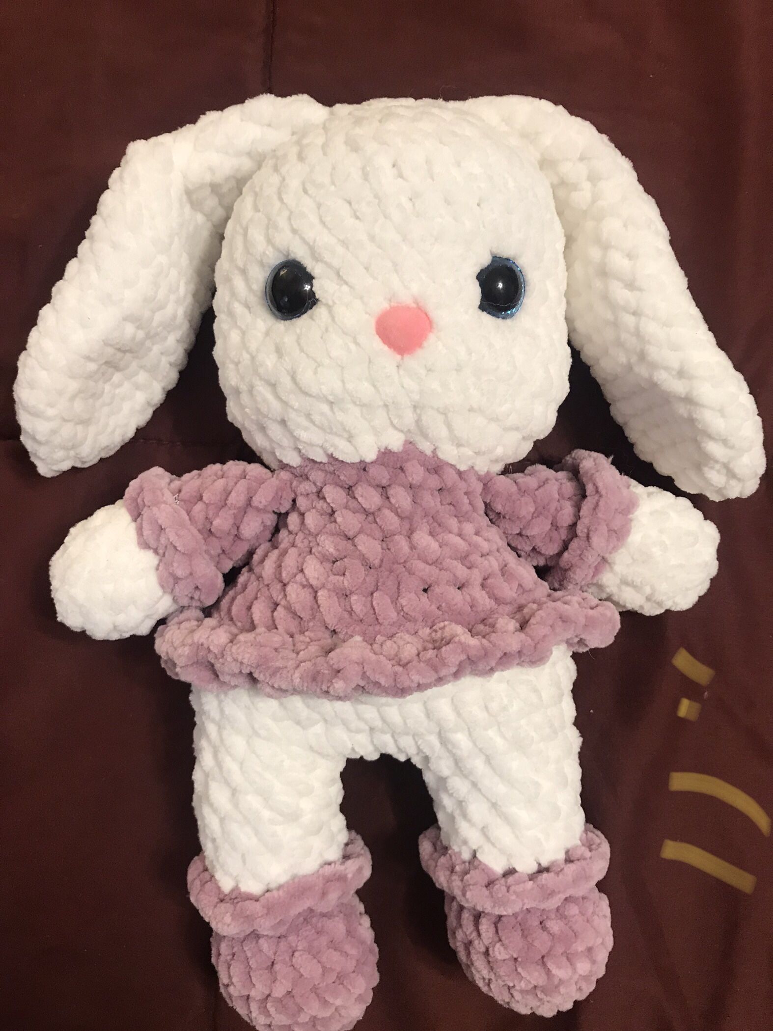 Crochet Bunny (lavender)