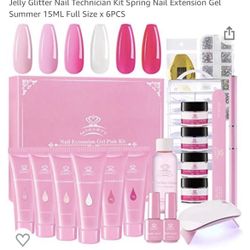 Poly Gel Nail Kit