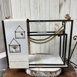 Sheffield Home.Decorative Wall Shelves Set 2.