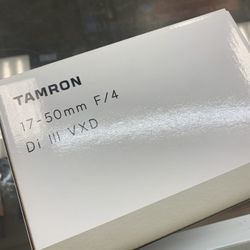 Tamron 17-50 F4