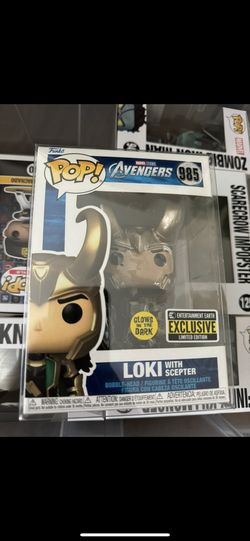 Funko Pop! Loki w/ Scepter GITD