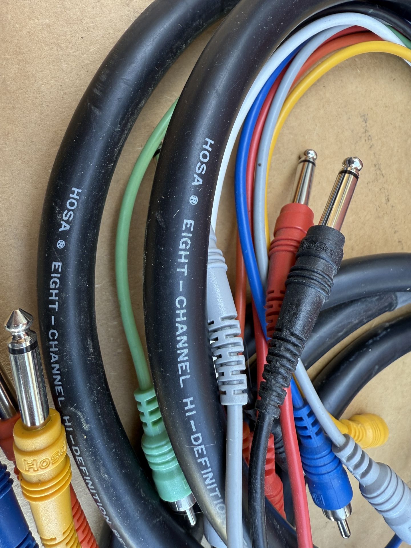 HOSA eight channel high definition, recording snake