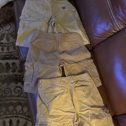 3 Pairs Of Work Shorts