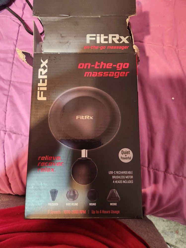 FitRx On The Go Massager 