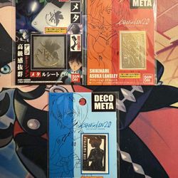Neon Genesis Evangelion Deco Mata Shinji Rei Asuka Sealed