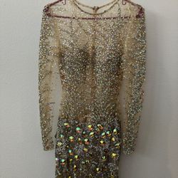 Beaded Bodycon Dress