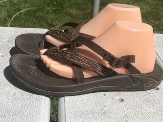 Chaco Ecotread Brown Cloud Backless Mules Sport Sandals Size W12