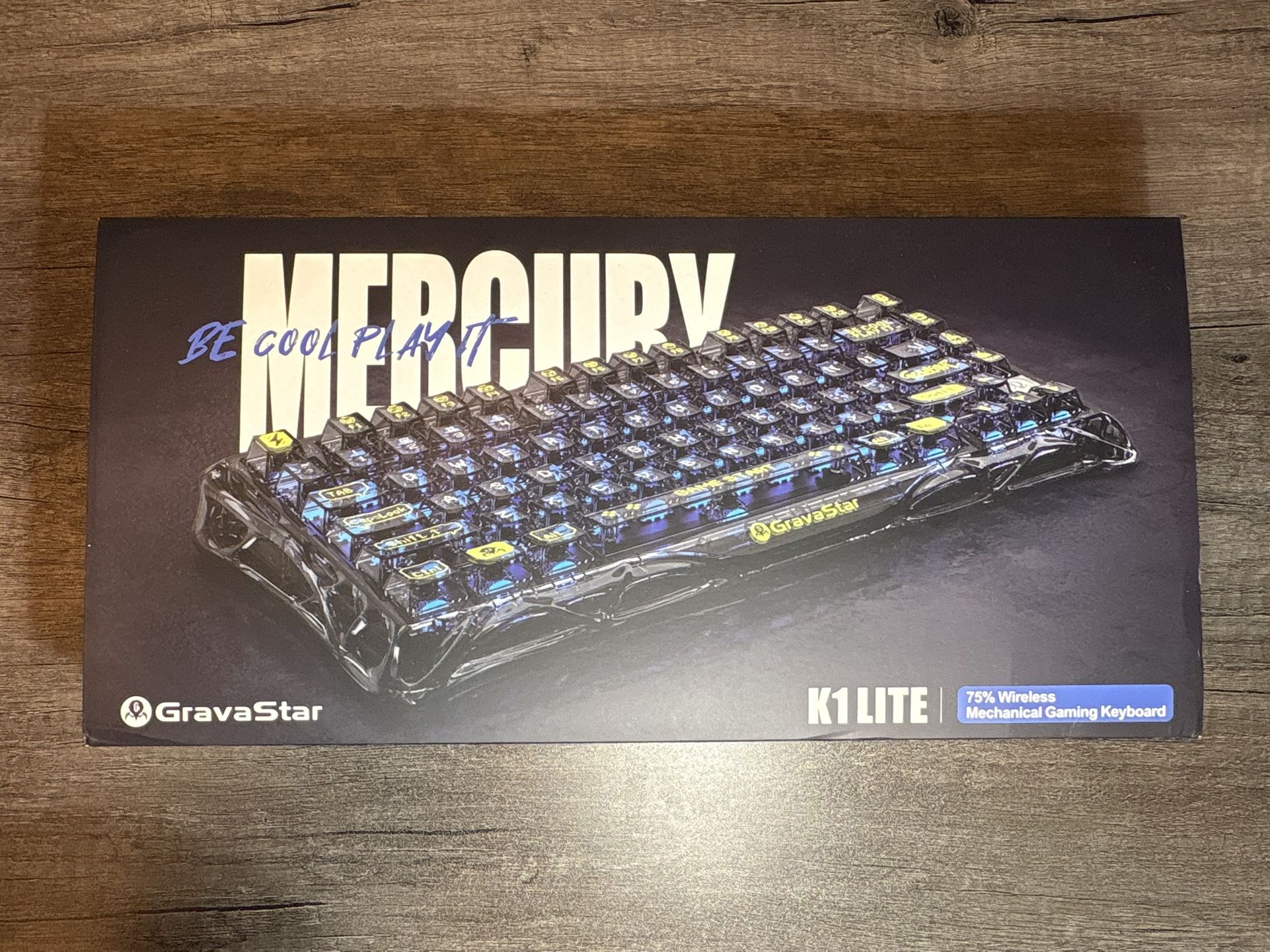 GravaStar Mercury K1 Lite RGB Mechanical Keyboard (Open Box)
