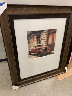 Beautiful Giclee With Fabric Matting 40 X 48