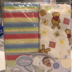 Pooh receiving blanket for baby....!!!