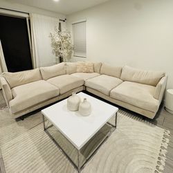 3 Piece Sectional Beige